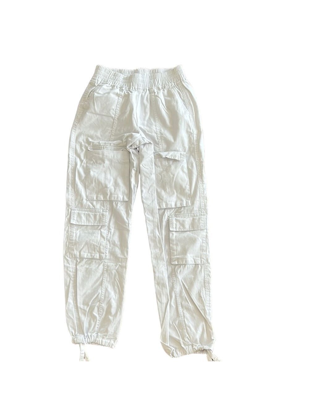 Forever 21: White Cargo Pants: Size XS